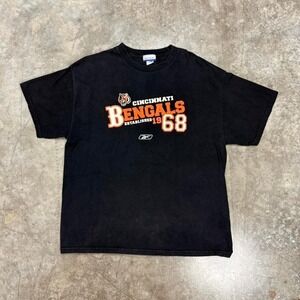 Reebok NFL Cincinnati Bengals Stacy Andrews #79‎ Stitched Tee Size L